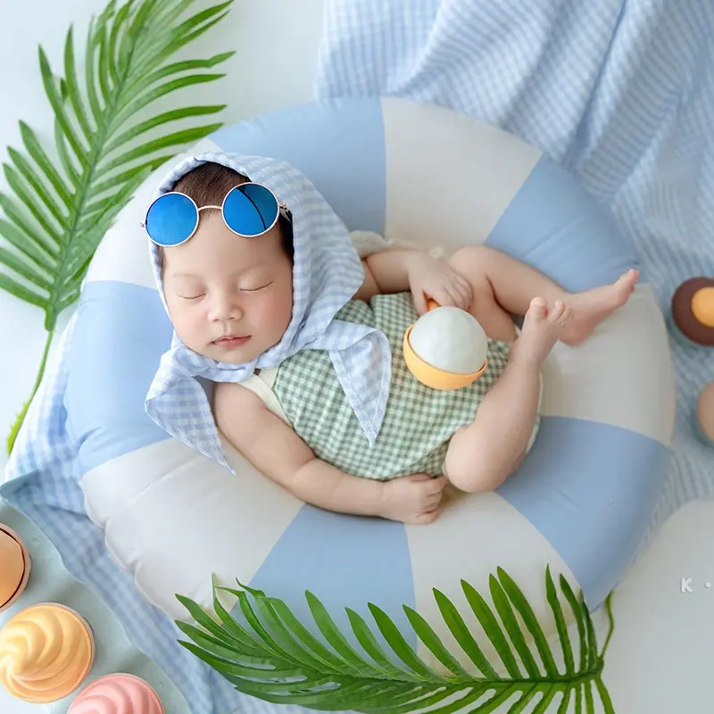 Girl Summer Swim Theme Set - Newborn Photography Props - Image 5